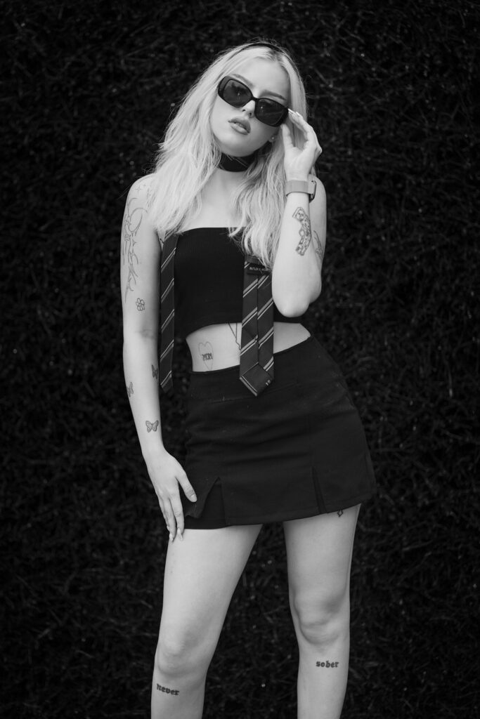 sesja kobieca w plenerze